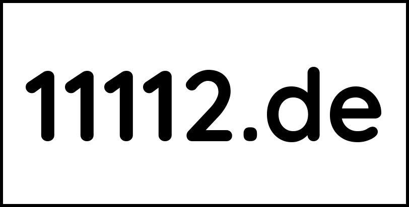 11112.de