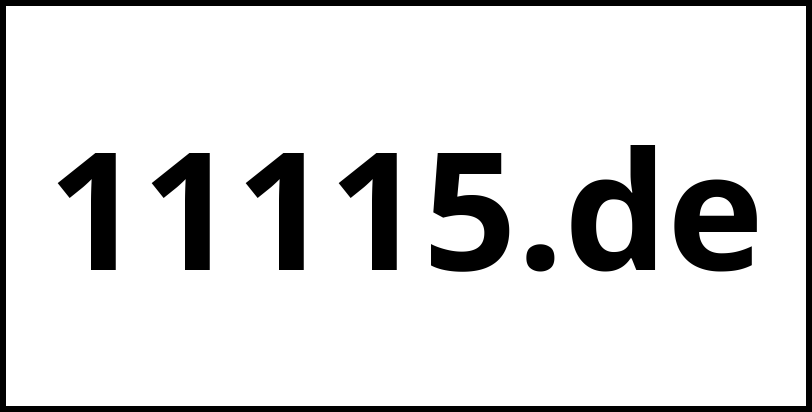 11115.de