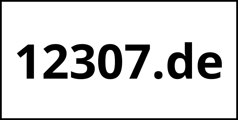 12307.de