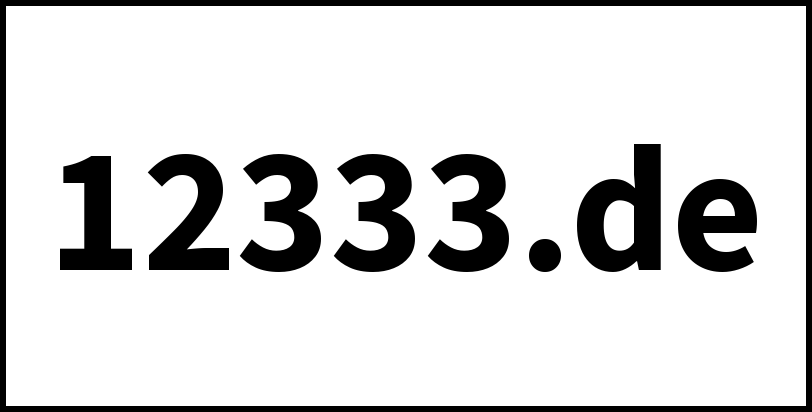 12333.de