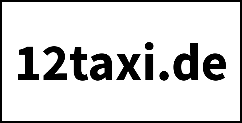 12taxi.de