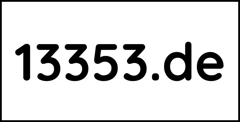 13353.de