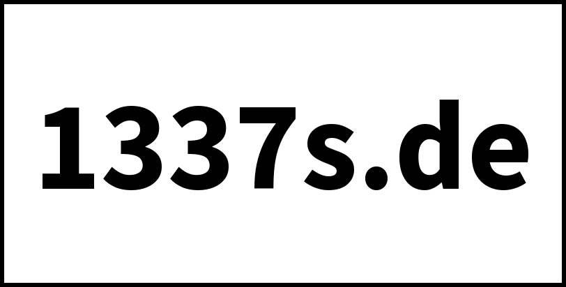 1337s.de