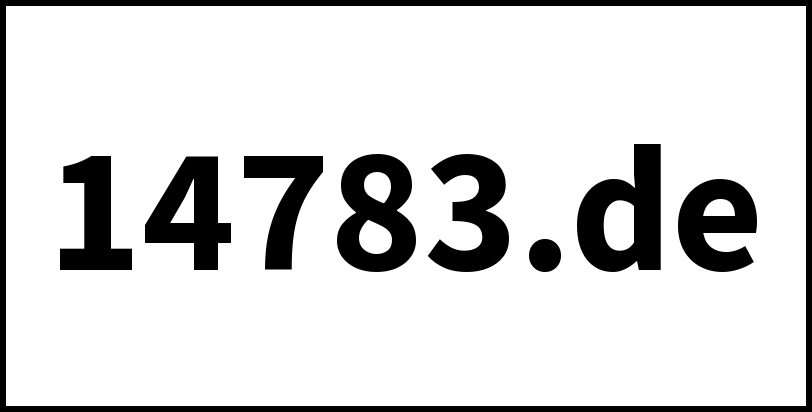 14783.de