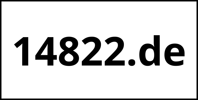 14822.de