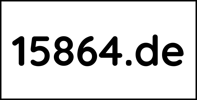 15864.de