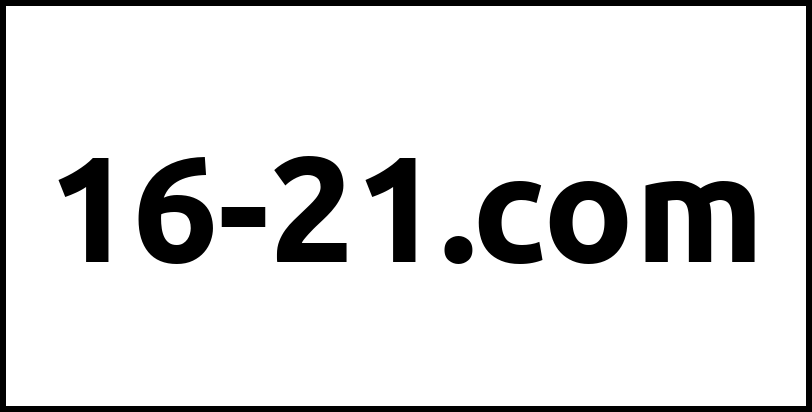 16-21.com