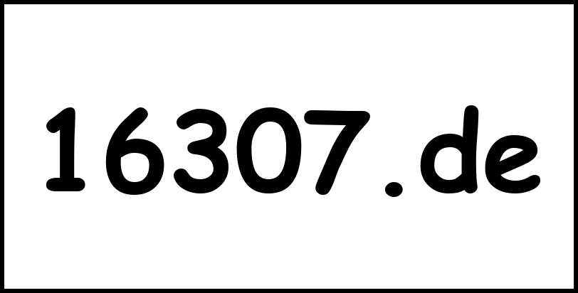 16307.de