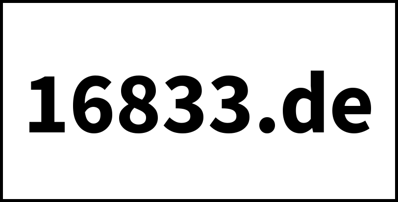 16833.de