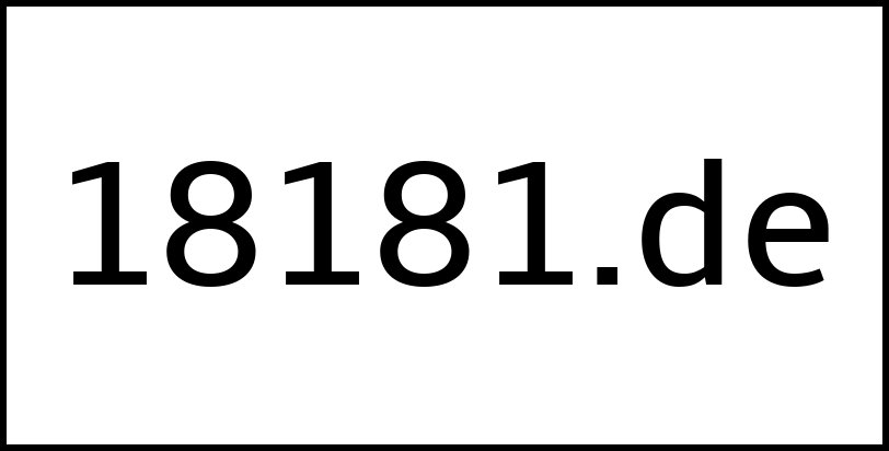 18181.de