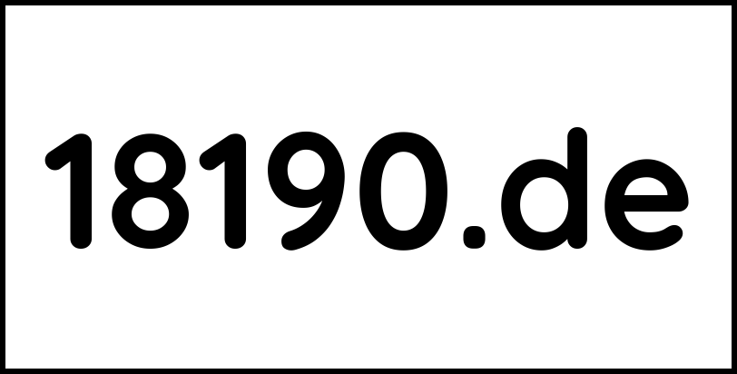 18190.de