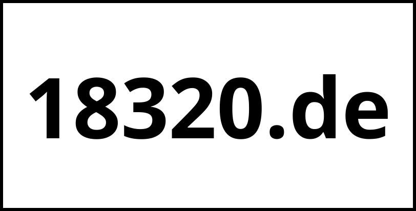 18320.de