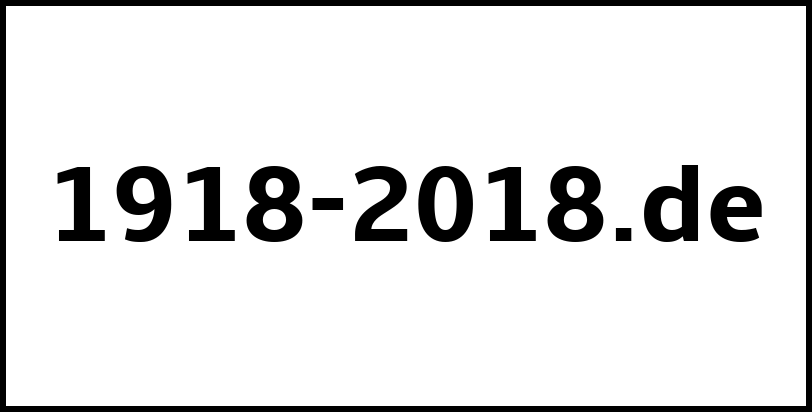 1918-2018.de