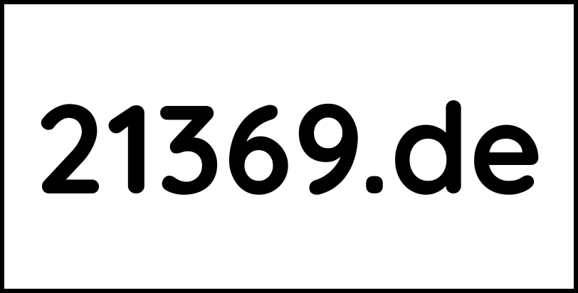 21369.de