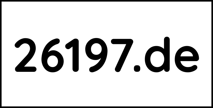 26197.de