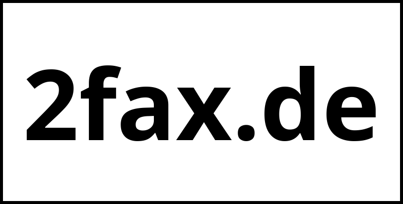 2fax.de