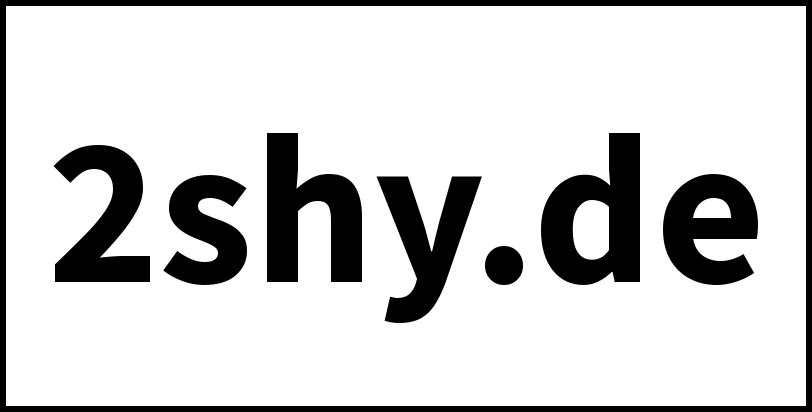 2shy.de