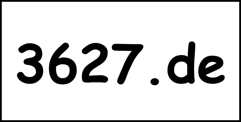 3627.de