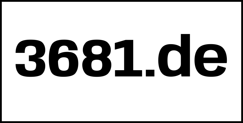 3681.de