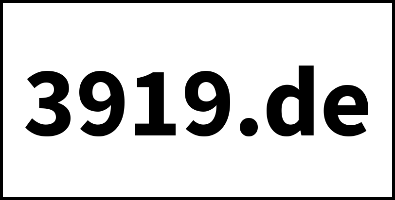 3919.de