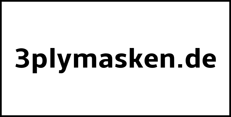 3plymasken.de