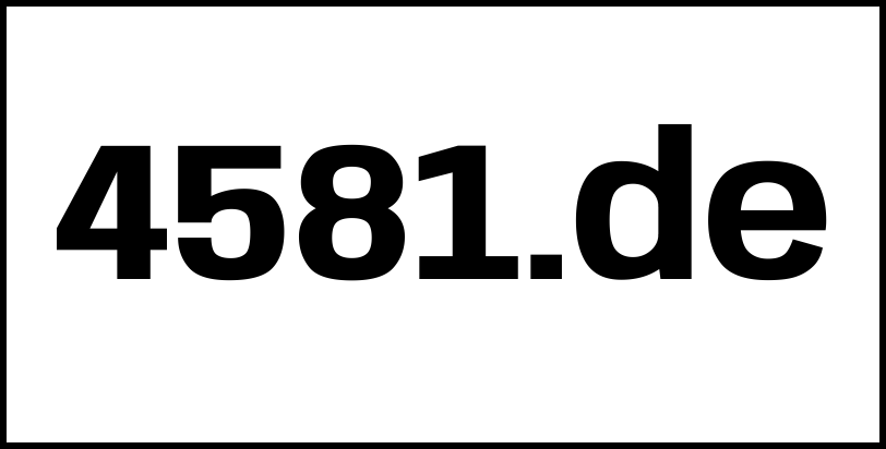 4581.de