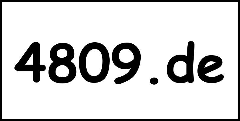 4809.de