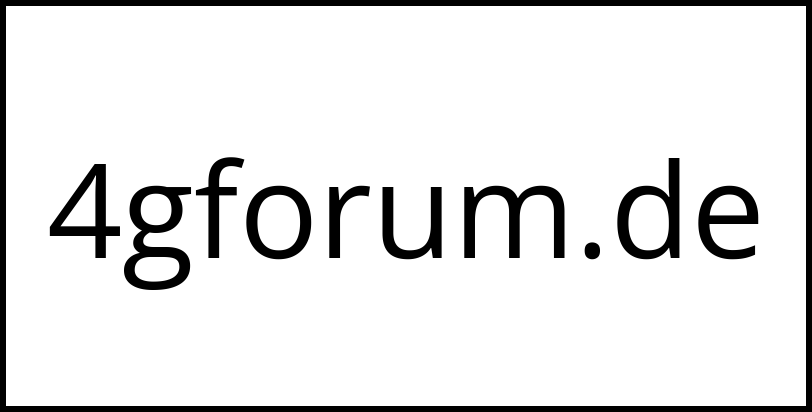 4gforum.de