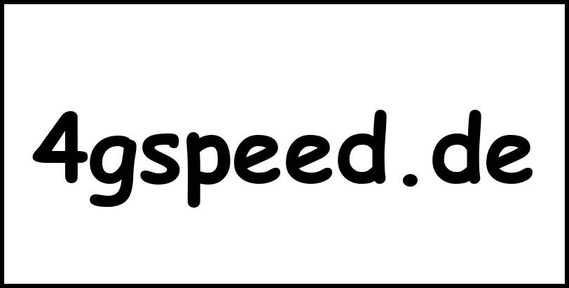 4gspeed.de