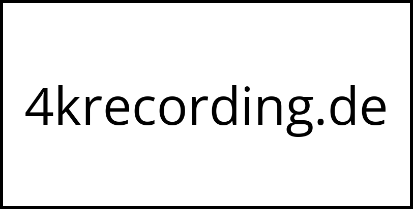 4krecording.de