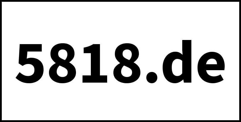 5818.de