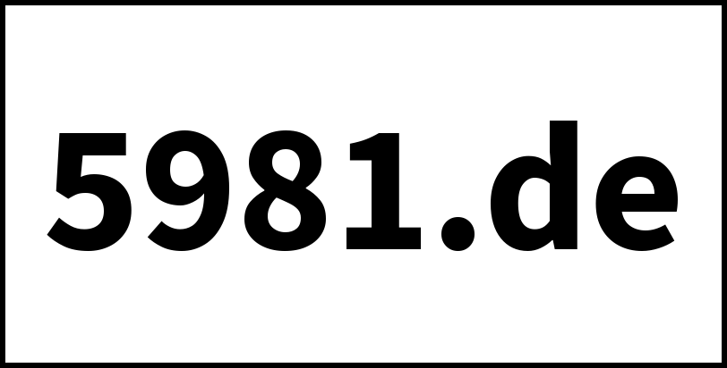 5981.de