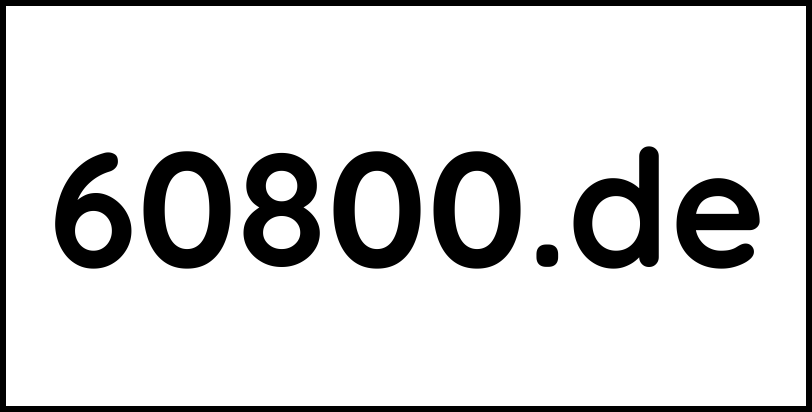 60800.de