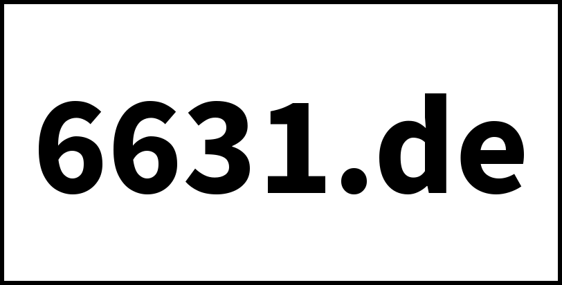 6631.de