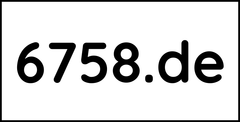 6758.de