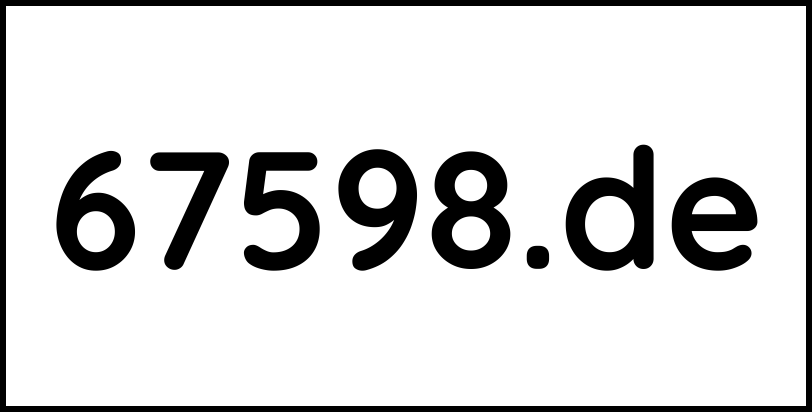 67598.de