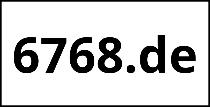 6768.de