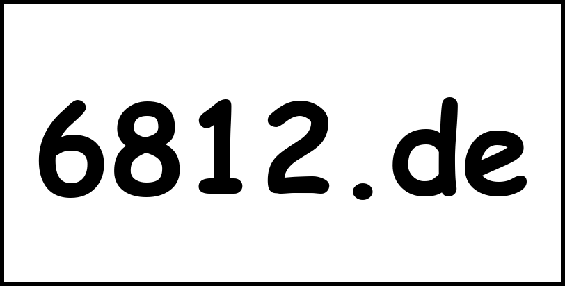 6812.de