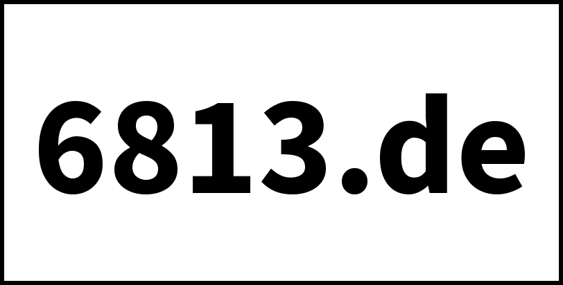 6813.de