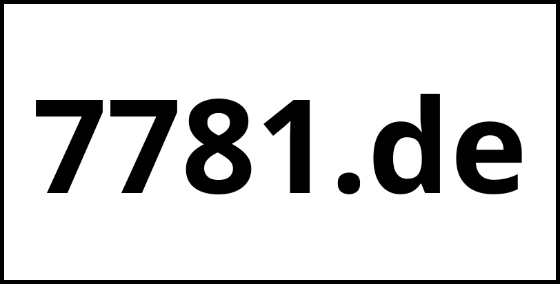 7781.de