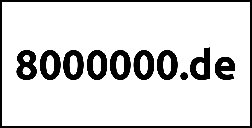 8000000.de