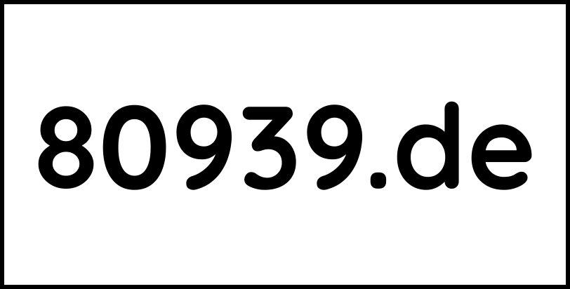 80939.de