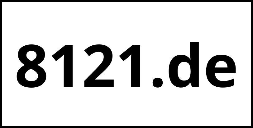 8121.de