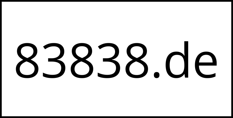 83838.de