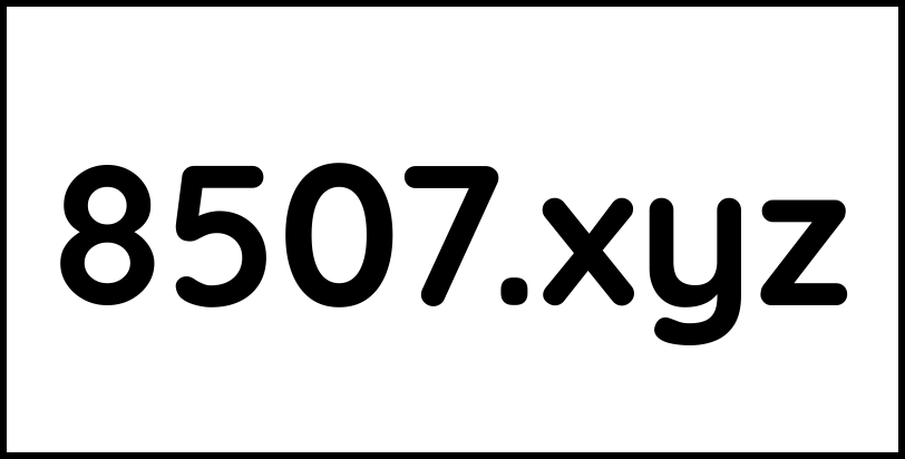 8507.xyz