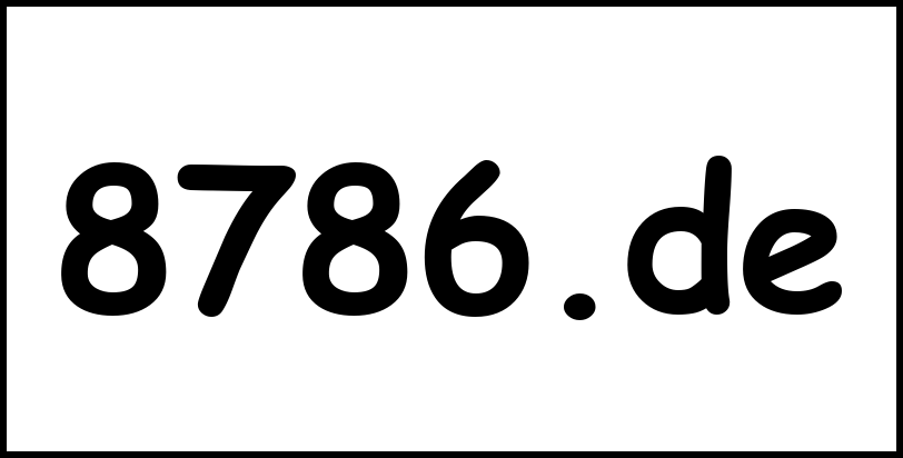 8786.de