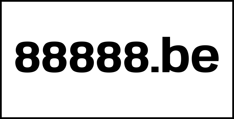 88888.be