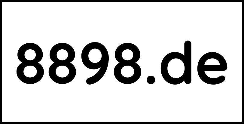 8898.de