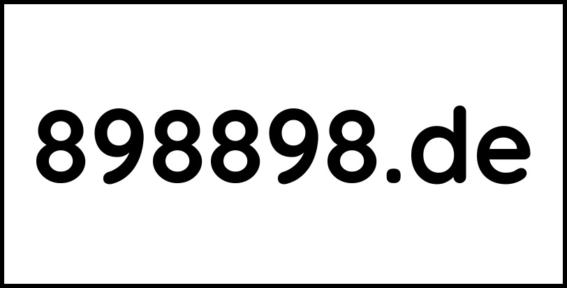 898898.de