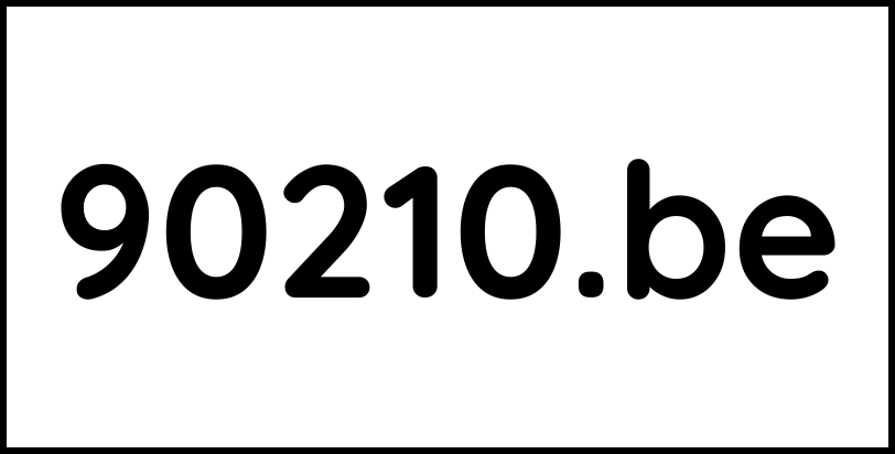 90210.be